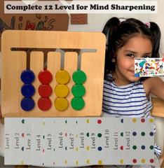 Mind Sharpening Game (12 Level cards)