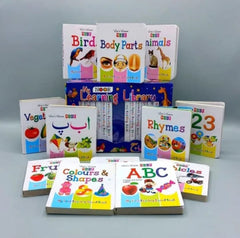 12 in 1 Little Learning Library Books for Montessori First Preschool Baby Early Learning Books for Kids