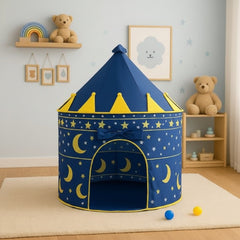 Castle Play House Portable Tent – Kids Princess & Adventure Play Castle 🏰✨👑