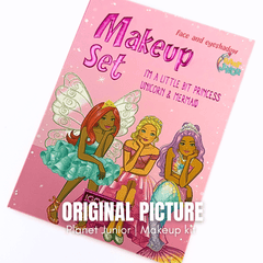 Princess Makeup Book Kit β Kids Foldable Eyeshadow Palette with Mirror ππ
