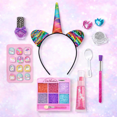 Unicorn Hair Decoration Makeup Set – Girls Beauty & DIY Styling Kit