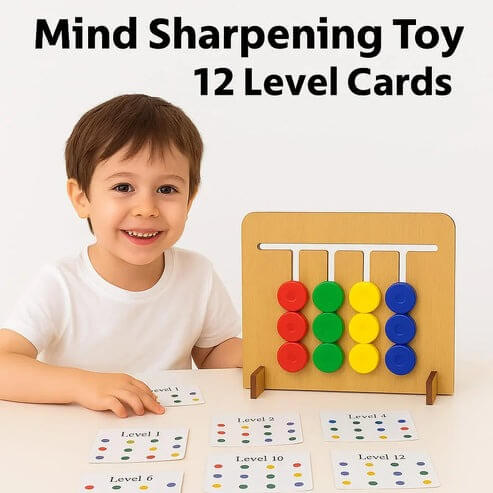 Mind Sharpening Game (12 Level cards)
