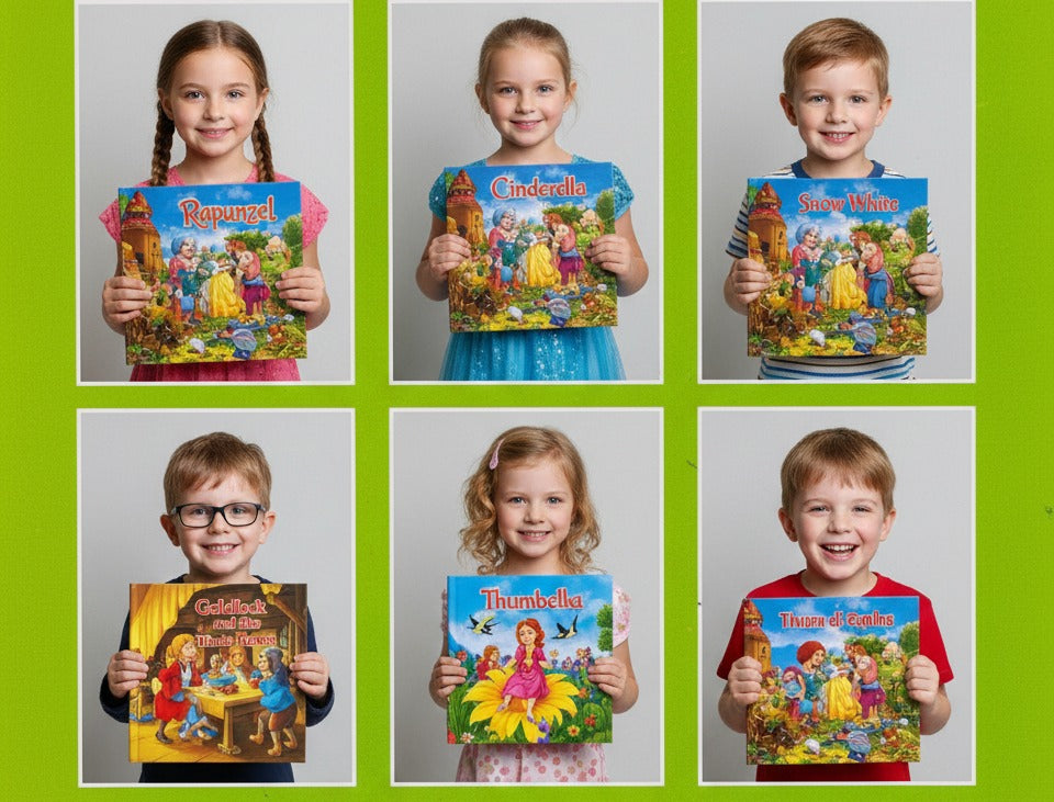 Kids Learning & Moral Story Books Collection (10 Books)