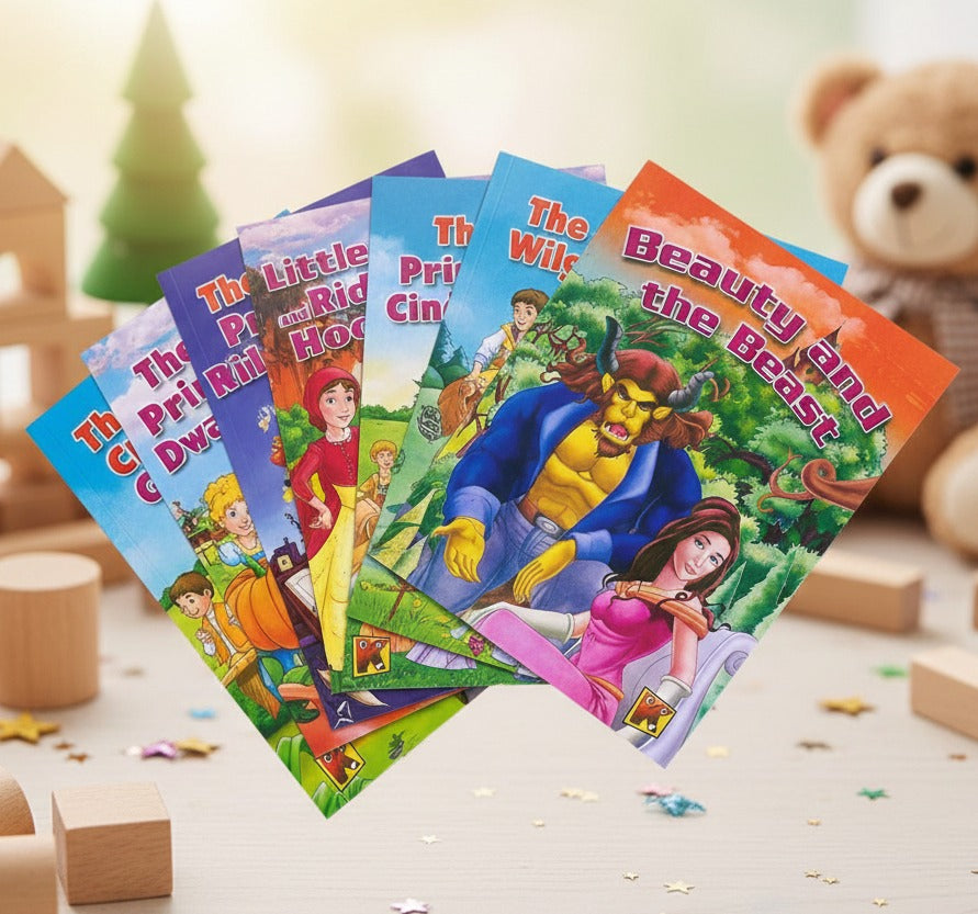 Kids Learning & Moral Story Books Collection (10 Books)