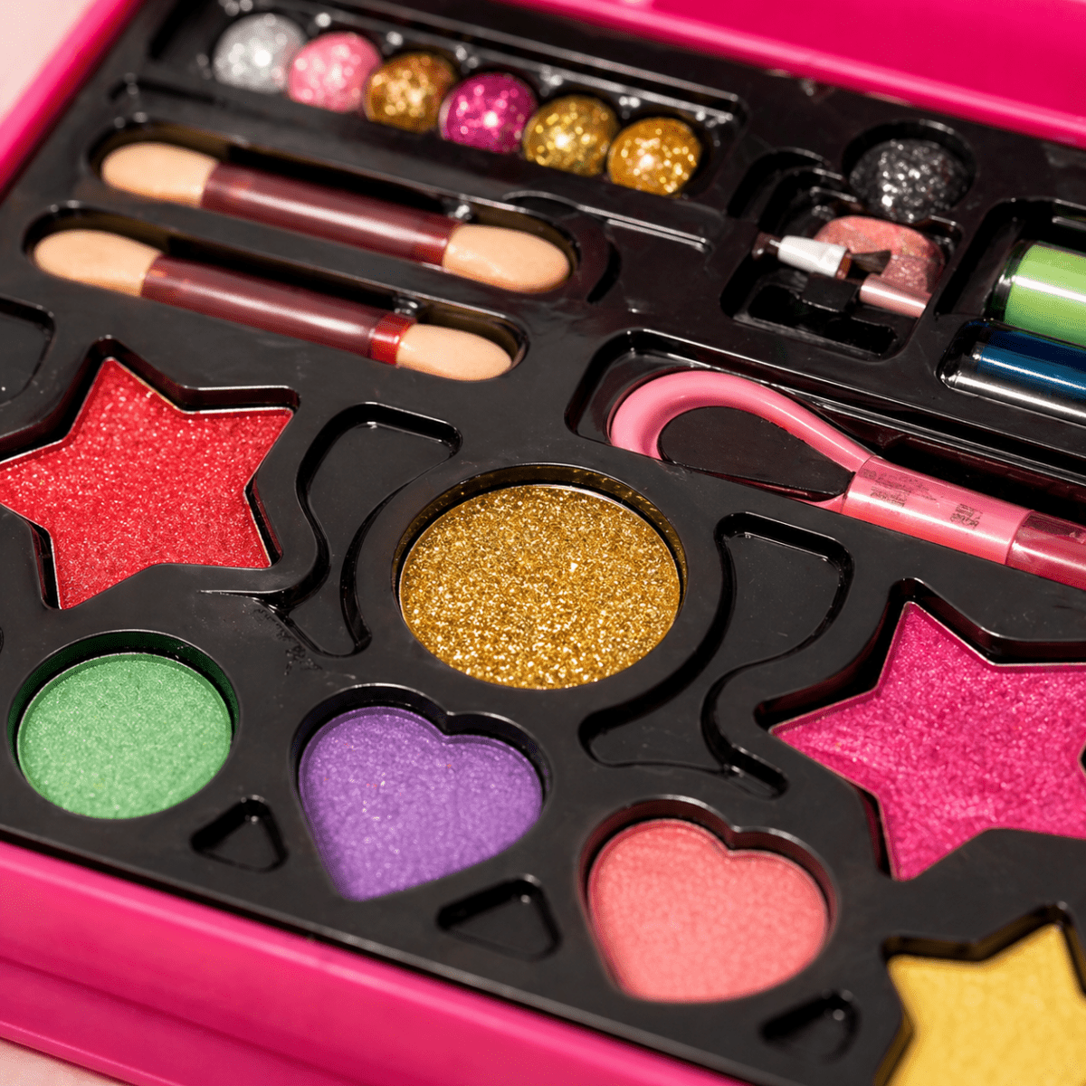 Mermaid Makeup Kit for Girls – 20-in-1 Beauty Play Set with Carry Case
